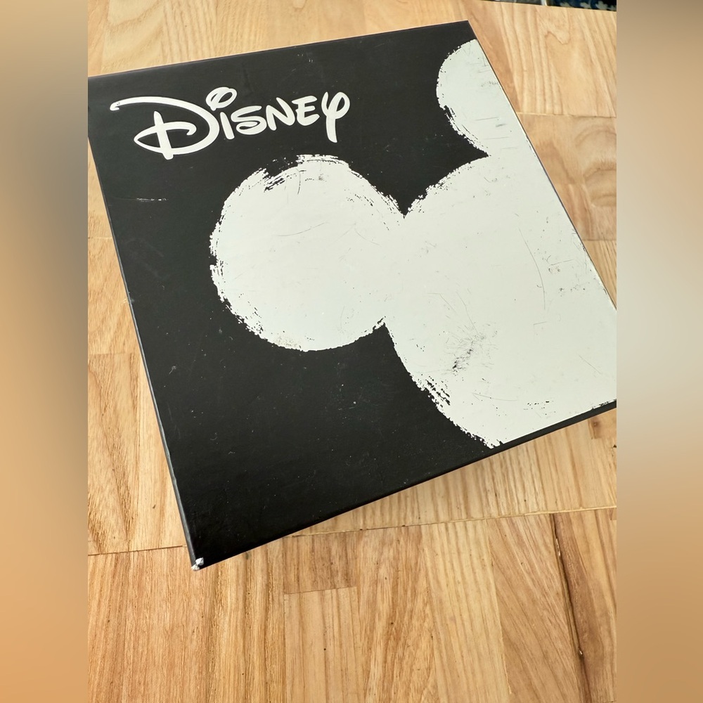 Disney rectangular Mickey Mouse silver tone watch… - image 7